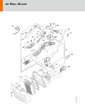 Stihl TS 410-A Electronic Water Control Cut-Off Machines TS Spare Parts